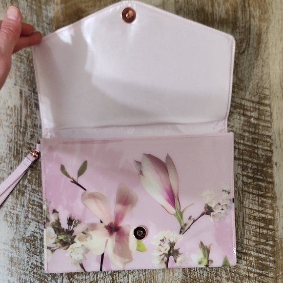 Floral Pink Clutch